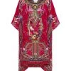 CAMILLA Printed Silk Caftan
