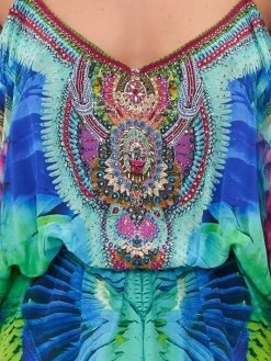 CAMILLA Silk Drop Shoulder Playsuit -CAMILLA outlet shop unnamed file 509