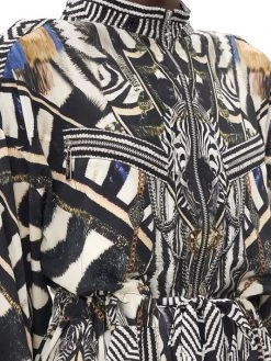 CAMILLA Knight Of The Wild Drawstring Zip-Up Jumpsuit -CAMILLA outlet shop unnamed file 514