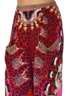 CAMILLA Printed Silk Wide Leg Trousers -CAMILLA outlet shop unnamed file 53