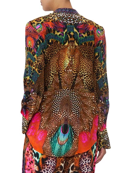CAMILLA Silk Printed Blouse 7 CAMILLA Silk Printed Blouse - Image 5