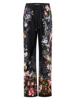 CAMILLA Capsule Collection Floral Silk Pants
