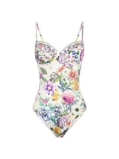 CAMILLA Printed Underwire One-Piece Swimsuit