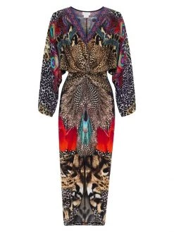 CAMILLA Front Twist Maxi Dress