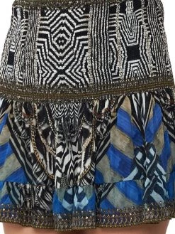 CAMILLA Silk Miniskirt -CAMILLA outlet shop unnamed file 584