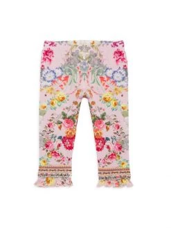 CAMILLA Baby Girl's Floral Ruffle Leggings For Kids