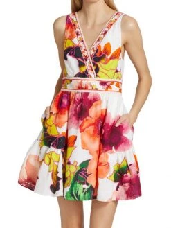 CAMILLA Pretty As A Poppy Floral Dress -CAMILLA outlet shop unnamed file 619