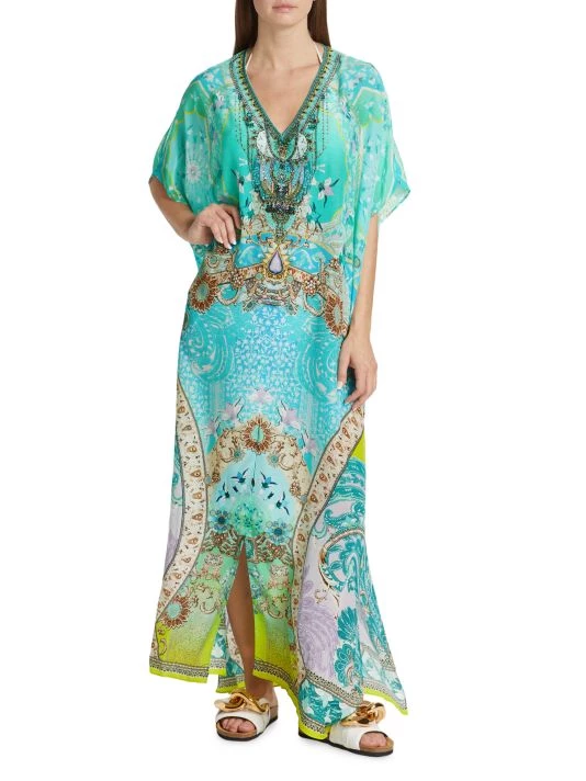 CAMILLA Asymmetric Mixed-Print Maxi Dress 4 CAMILLA Asymmetric Mixed-Print Maxi Dress - Image 2