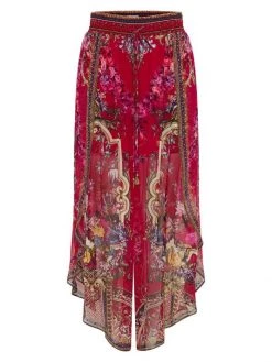 CAMILLA Silk Printed Pants