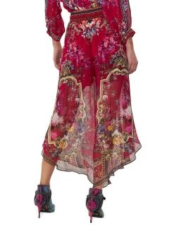 CAMILLA Silk Printed Pants -CAMILLA outlet shop unnamed file 639