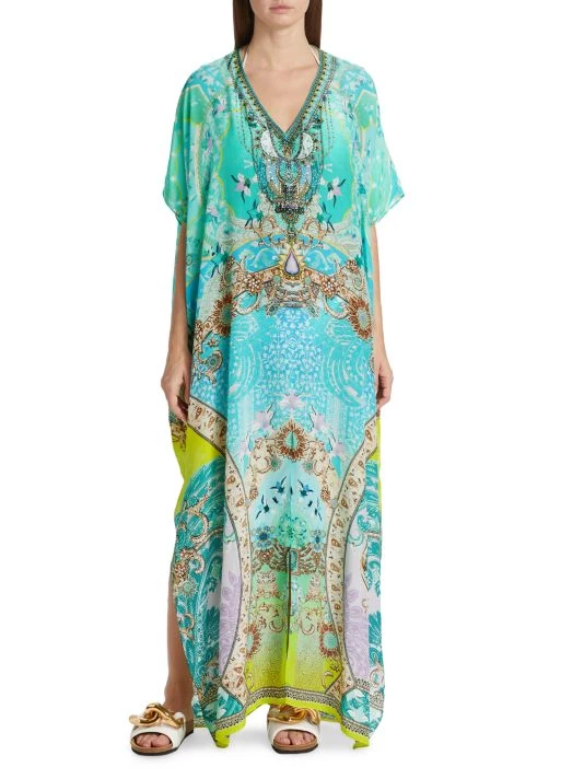 CAMILLA Asymmetric Mixed-Print Maxi Dress 5 CAMILLA Asymmetric Mixed-Print Maxi Dress - Image 3