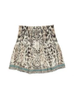 CAMILLA Little Girl's & Girl's Yoke Rayon Skirt For Kids -CAMILLA outlet shop unnamed file 643