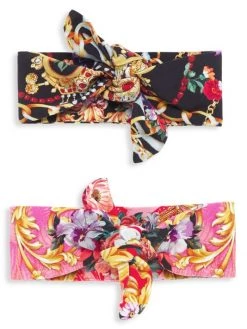 CAMILLA Baby Girl's 2-Pack A Night In The 90's Headbands For Kids