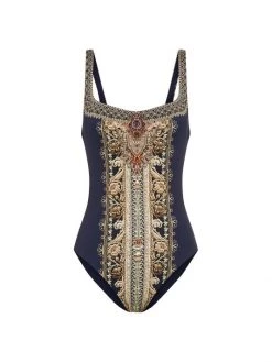 CAMILLA Abstract Print One-Piece Swimsuit