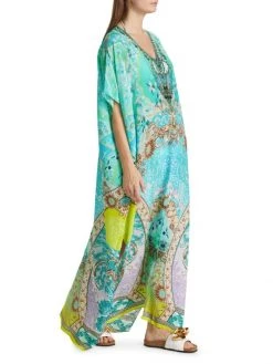 CAMILLA Asymmetric Mixed-Print Maxi Dress 12 CAMILLA Asymmetric Mixed-Print Maxi Dress -CAMILLA outlet shop unnamed file 65