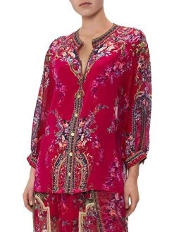 CAMILLA Boheme Blooms Blouson Shirt -CAMILLA outlet shop unnamed file 655