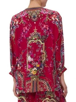 CAMILLA Boheme Blooms Blouson Shirt -CAMILLA outlet shop unnamed file 656