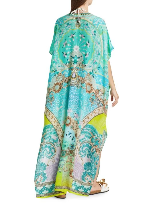 CAMILLA Asymmetric Mixed-Print Maxi Dress 7 CAMILLA Asymmetric Mixed-Print Maxi Dress - Image 5