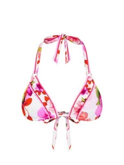 CAMILLA Floral Print Bikini Top