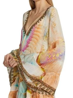 CAMILLA A-Line Gathered Panel Minidress -CAMILLA outlet shop unnamed file 715