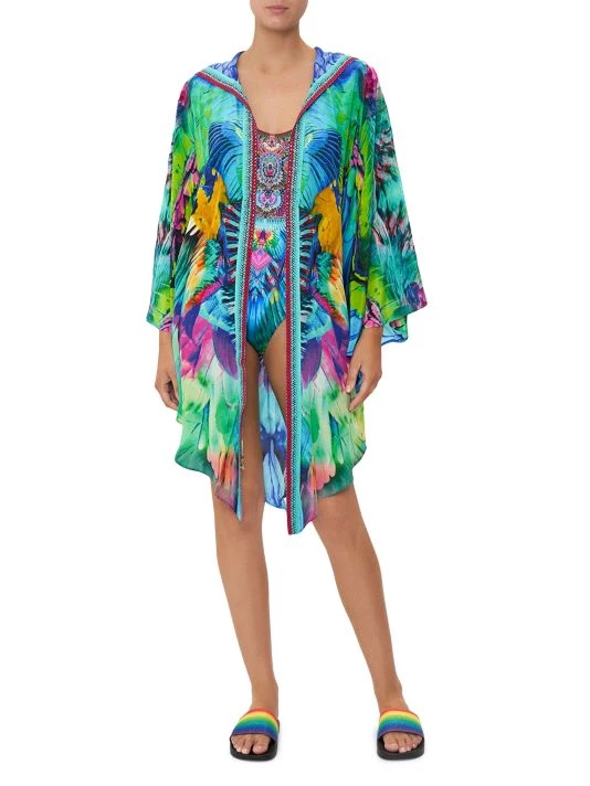 CAMILLA Tropical Hooded Cover-Up 4 CAMILLA Tropical Hooded Cover-Up - Image 2