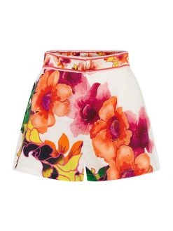 CAMILLA Pretty As A Poppy Tuck Front Shorts