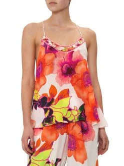 CAMILLA Pretty As A Poppy Shoestring Top -CAMILLA outlet shop unnamed file 760