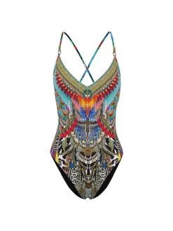 CAMILLA Printed Ring One-Piece Swimsuit