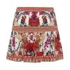 CAMILLA Smocked Beaded & Floral Miniskirt -CAMILLA outlet shop unnamed file 77