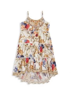 CAMILLA Little Girl's & Girl's Party Like High-Low Dress For Kids