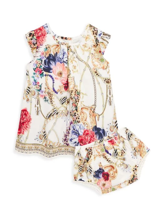 CAMILLA Baby Girl's 2-Piece Reign Supreme Top And Bloomers Set For Kids 3 CAMILLA Baby Girl's 2-Piece Reign Supreme Top And Bloomers Set For Kids