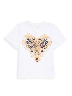 CAMILLA Little Girl's & Girl's A Night In The 90s T-Shirt For Kids