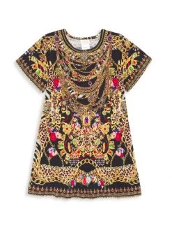 CAMILLA Little Girl's & Girl's A Night In The 90's T-Shirt Dress For Kids