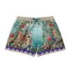 CAMILLA Little Boy's & Boy's Digital-Print Swim Trunks For Kids