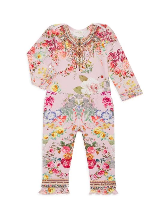 CAMILLA Baby Girl's Flower Child One-Piece For Kids 4 CAMILLA Baby Girl's Flower Child One-Piece For Kids - Image 2