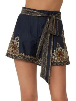 CAMILLA It's All Over Torero Belted Tuck-Front Shorts 10 CAMILLA It's All Over Torero Belted Tuck-Front Shorts -CAMILLA outlet shop unnamed file 823