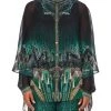 CAMILLA Cape-Overlay Printed Blouse 1 CAMILLA Cape-Overlay Printed Blouse -CAMILLA outlet shop unnamed file 834