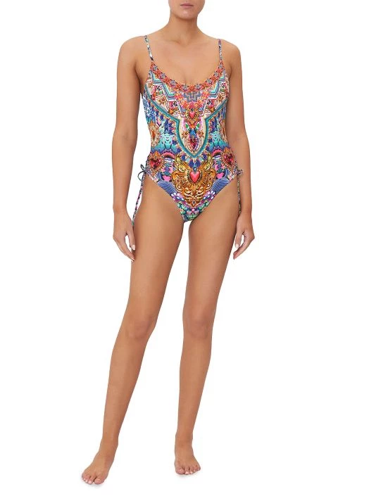 CAMILLA Lace-Up Side One-Piece Swimsuit 4 CAMILLA Lace-Up Side One-Piece Swimsuit - Image 2